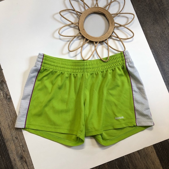 Reebok Shorts Green Athletic Shorts Poshmark